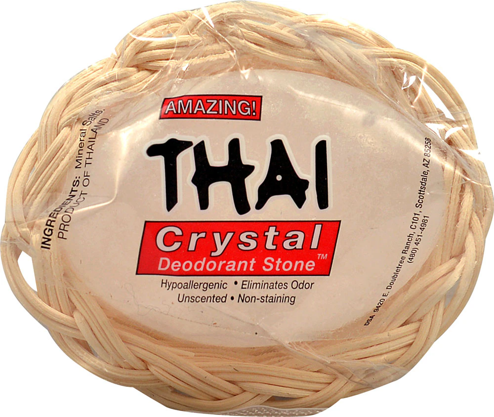 Тайский дезодорант-камень Удивительный тайский кристаллический дезодорант-камень -- 1 бар Thai Deodorant Stone