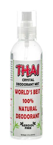 Thai Deodorant Stone Thai Crystal Deodorant Mist -- 8 жидких унций Thai Deodorant Stone