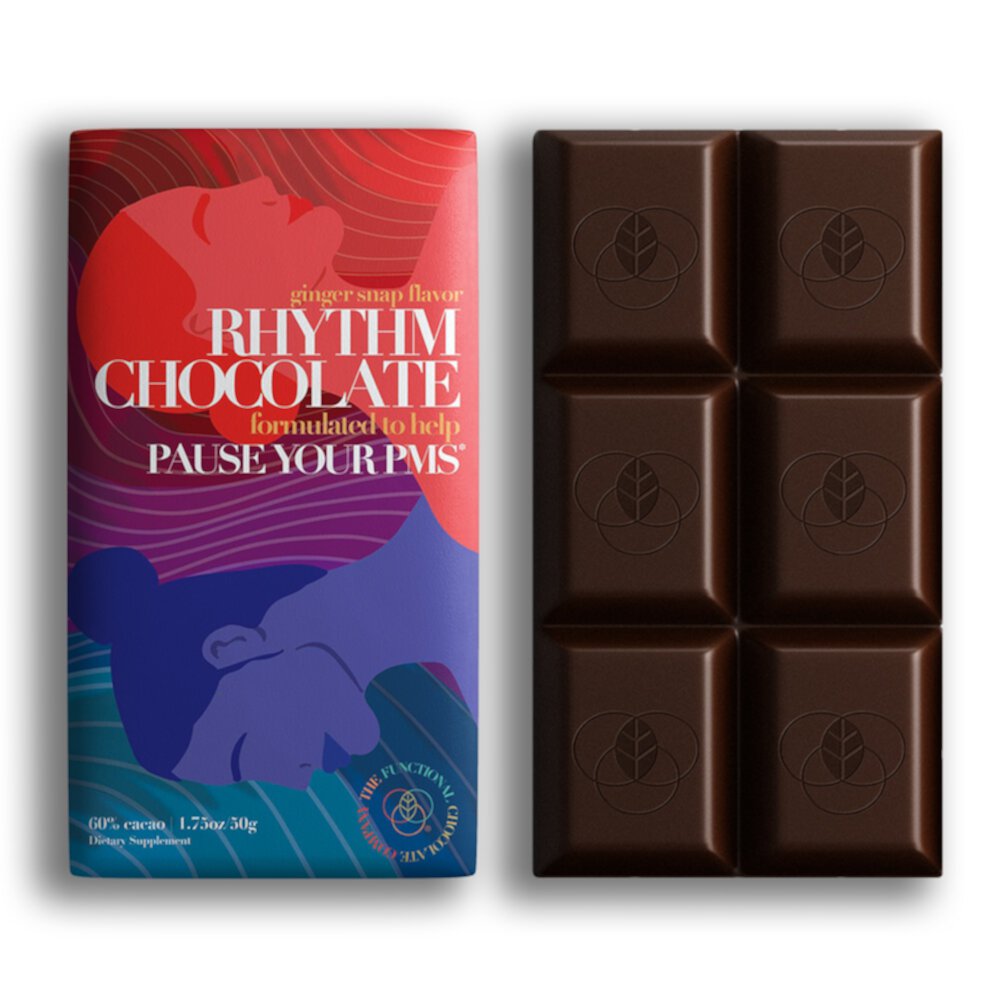 Ритм-шоколад The Functional Chocolate Company — 1,75 унции The Functional Chocolate Company