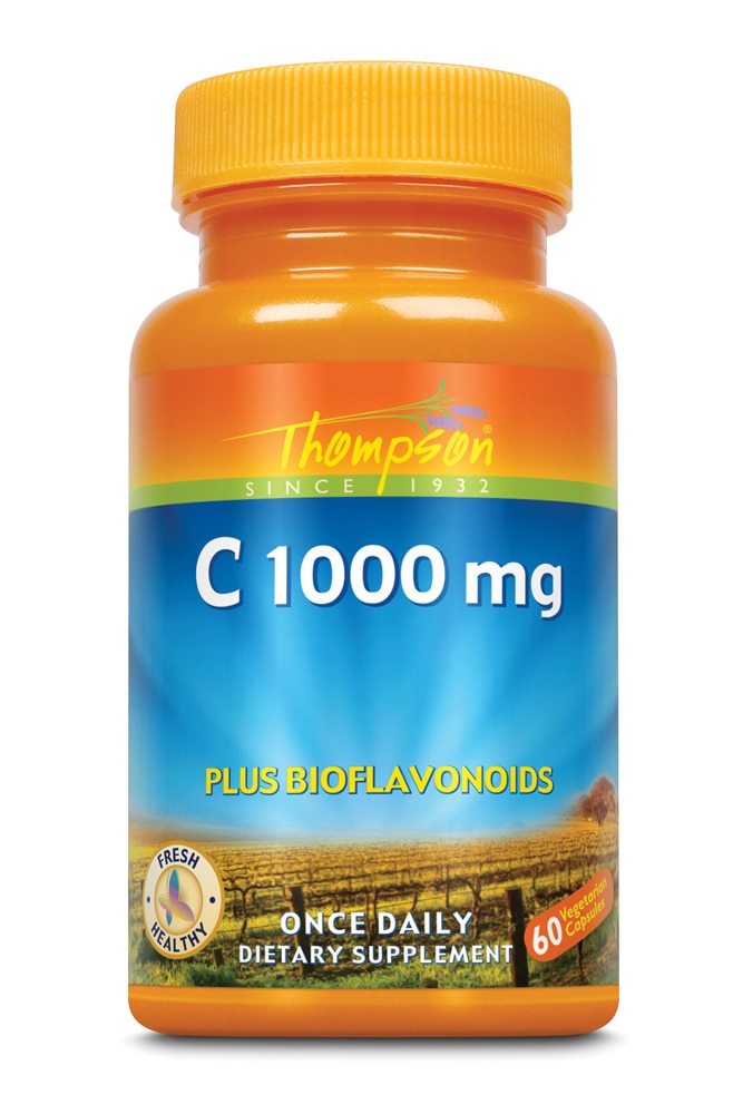 Биофлавоноиды Thompson C Plus — 1000 мг — 60 капсул Thompson