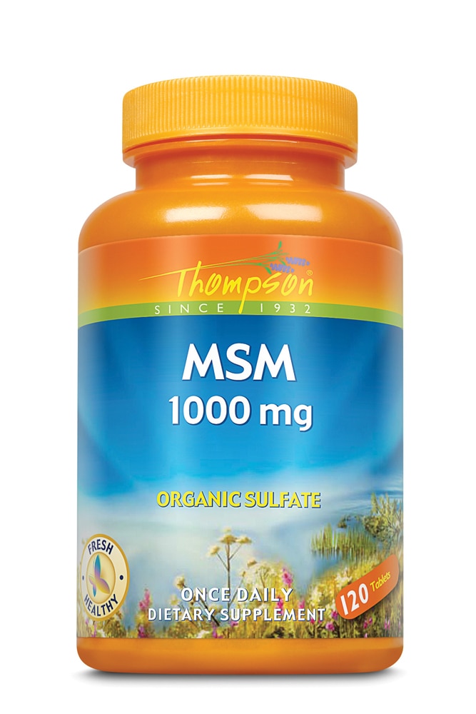 MSM -- 1000 mg - 120 Tablets (Таблетки) Thompson