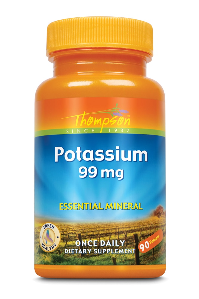 Potassium -- 99 mg - 90 Tablets (Таблетки) Thompson