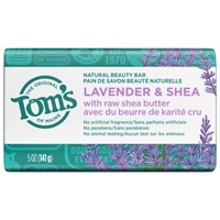 Natural Beauty Bar Soap Lavender & Shea -- 5 oz Tom's of Maine