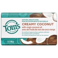 Natural Beauty Bar Soap Creamy Coconut -- 5 oz Tom's of Maine