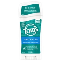 Tom's of Maine Натуральный стойкий дезодорант без алюминия, без запаха, 2,25 унции Tom's of Maine