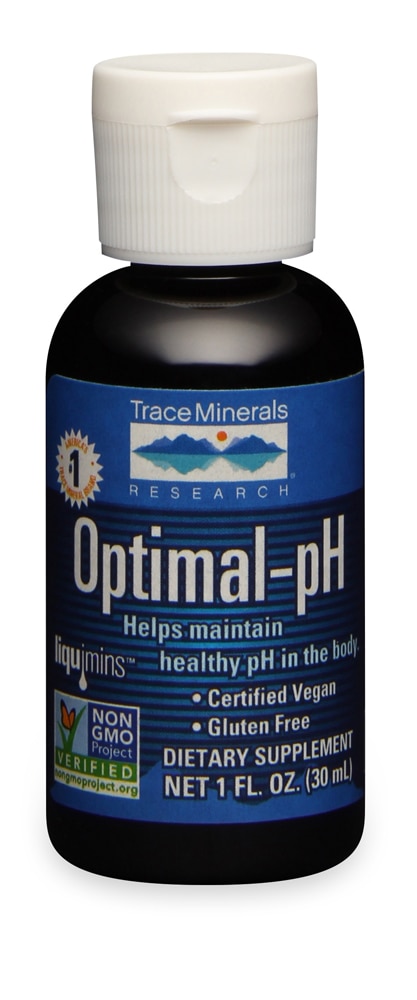 Пищевая добавка Trace Minerals Research Optimal-pH — 1 жидкая унция Trace Minerals ®