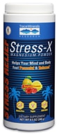 Stress-X Magnesium Powder (Порошок) Raspberry Lemon -- 8.5 oz (Унции) Trace Minerals ®