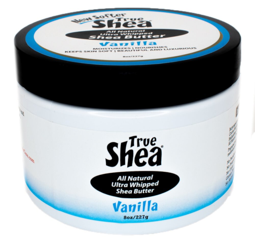 True Shea Ultra Whipped Shea Butter Vanilla — 8 унций True Shea