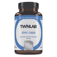 Цинковые капсулы Twinlab — 30 мг — 100 капсул Twinlab