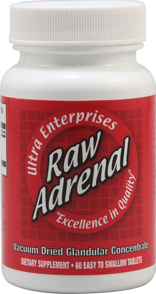 Ultra Enterprises Raw Adrenal -- 200 mg - 60 Tablets (Таблетки) Ultra Glandulars