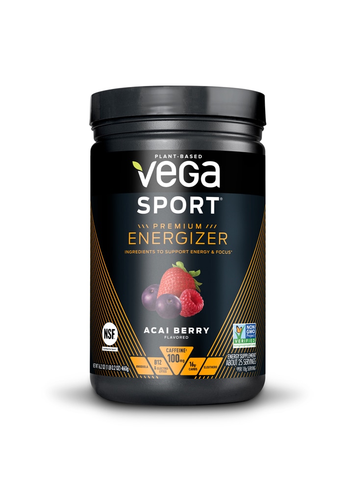 Vega Sport® Premium Energizer Acai Berry — 25 порций Vega