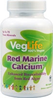 VegLife Red Marine Calcium™ 100% веганский — 90 таблеток VegLife