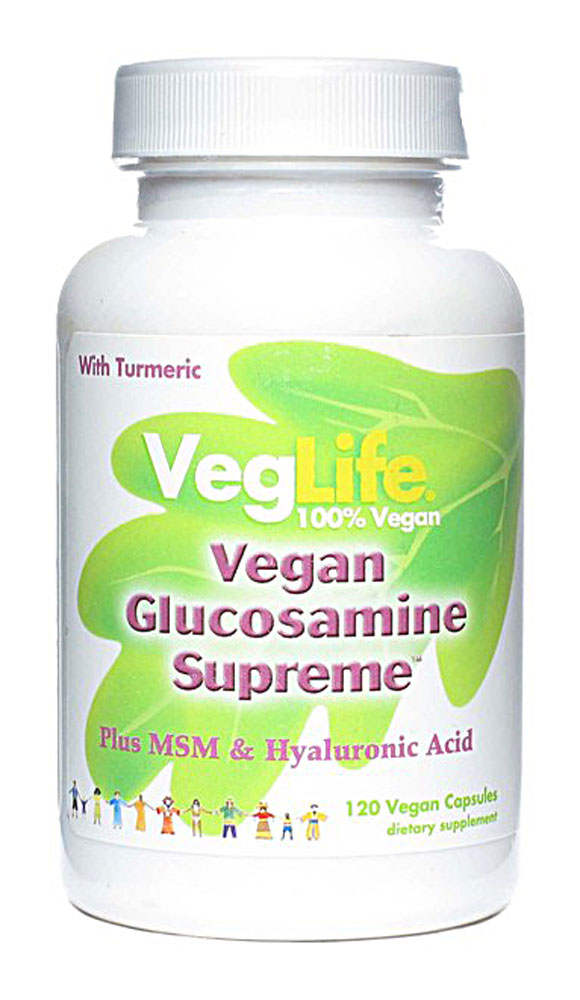 Vegan Glucosamine Supreme™ -- 120 Vegan Capsules (Веганские капсулы) VegLife