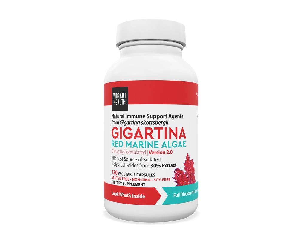 Red Marine Algae -- 60 Vegetarian Capsules (Вегетарианские капсулы) Vibrant Health