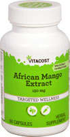 Экстракт африканского манго Vitacost IGOB131® Certified Irvingia -- 150 мг -- 60 вегетарианских капсул Vitacost