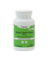 Альфа-липоевая кислота с биотином - 300 мг - 60 капсул - Vitacost Vitacost