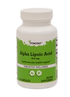 Альфа-липоевая кислота Vitacost — 600 мг — 60 капсул Vitacost