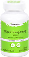 Vitacost Черная малина - 425 мг - 60 капсул Vitacost