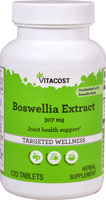 Экстракт Босвеллии - 307 мг - 120 таблеток - Vitacost Vitacost
