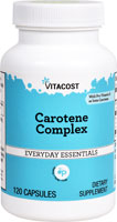 Комплекс каротина Vitacost с провитамином А -- 3000 мкг -- 120 капсул Vitacost