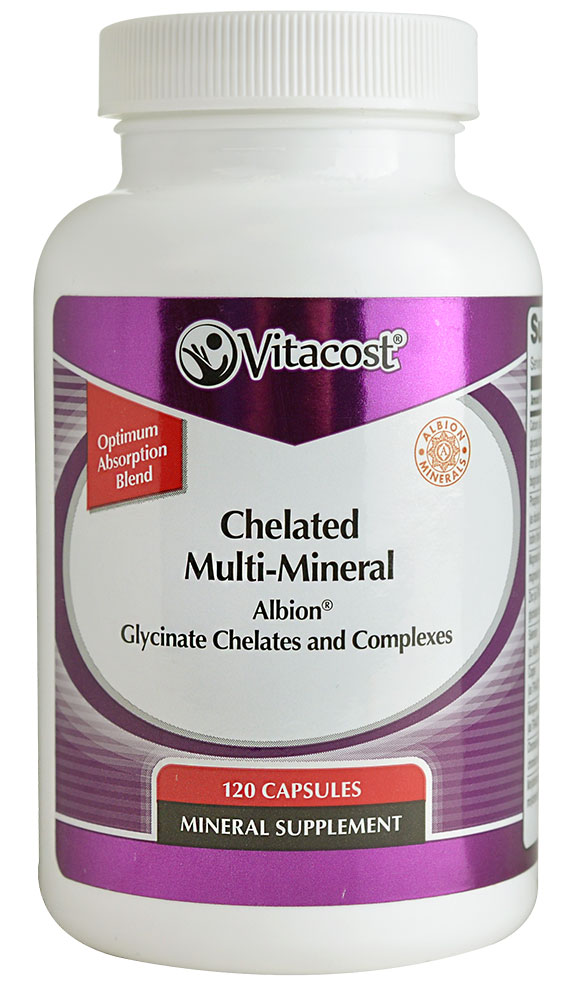 Хелатные мультиминералы - Albion® Chelates and Complexs -- 120 капсул Vitacost