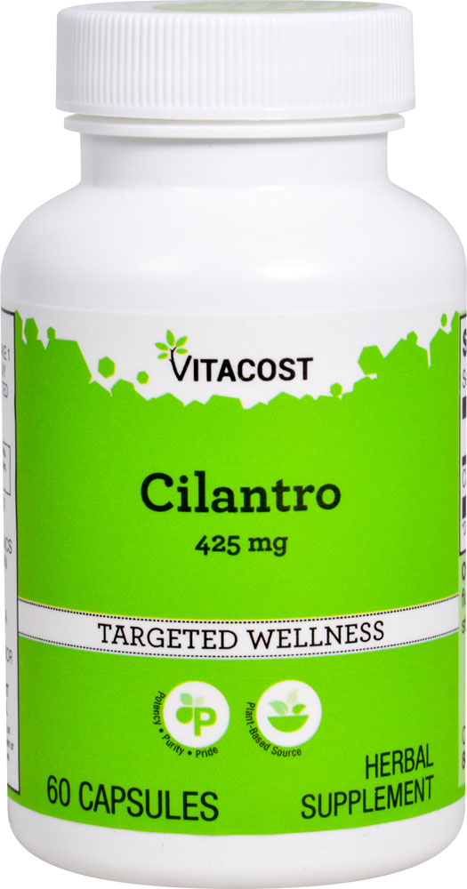 Cilantro -- 425 mg - 60 Capsules (Капсулы) Vitacost