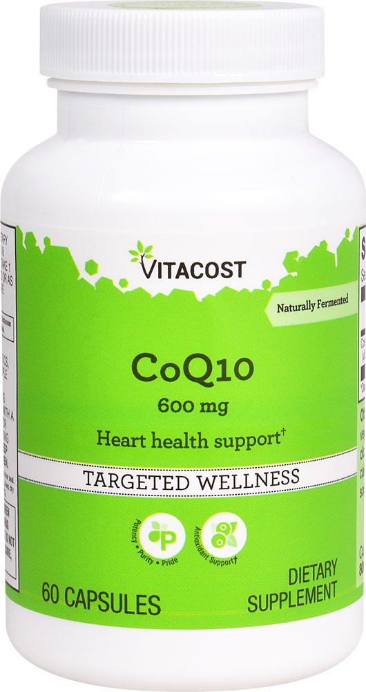 CoQ10 -- 600 mg - 60 Capsules (Капсулы) Vitacost