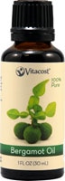 Эфирные масла Vitacost 100% Pure Bergamot — 1 жидкая унция (30 мл) Vitacost