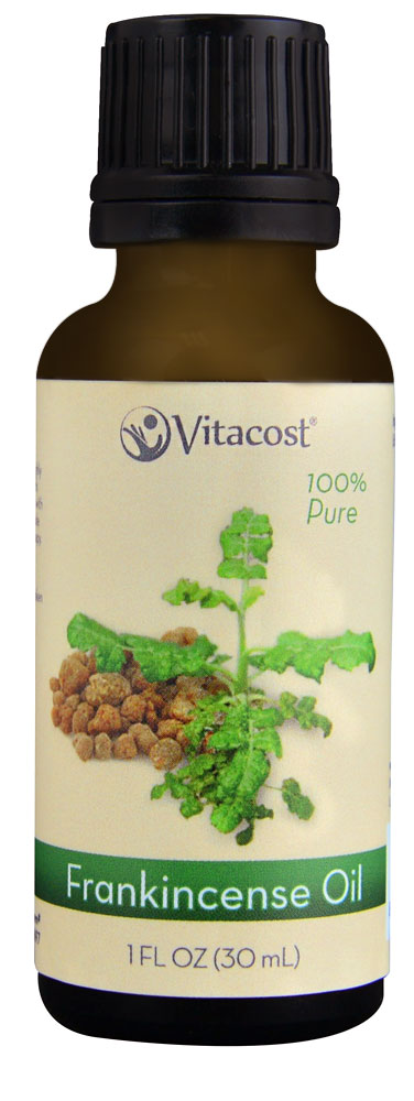 Vitacost Essential Oils 100% Pure Frankincense — 1 жидкая унция (30 мл) Vitacost