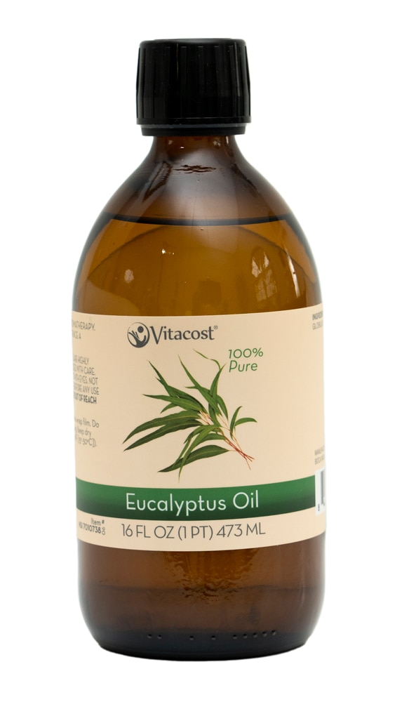 Vitacost Essential Oils 100% чистое масло эвкалипта -- 16 жидких унций (1 PT) 473 мл Vitacost