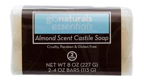 Castile Bar Soap - Almond -- 4 oz Each / 2 Pack Vitacost