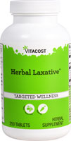 Herbal Laxative† -- 250 Tablets (Таблетки) Vitacost