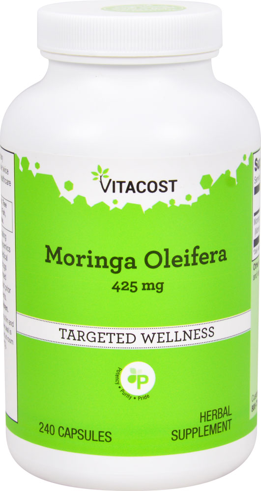 Moringa Oleifera -- 425 mg - 240 Capsules (Капсулы) Vitacost