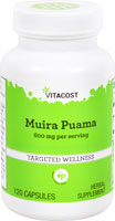 Muira Puama -- 600 mg per serving - 120 Capsules (Капсулы) Vitacost