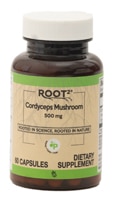 Гриб кордицепс — 500 мг — 60 капсул Vitacost-Root2