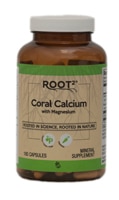 Коралловый кальций с магнием — 2000 мг — 180 капсул Vitacost-Root2