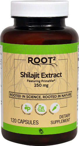 Shilajit Extract Featuring PrimaVie® -- 250 mg - 120 Capsules (Капсулы) Vitacost-Root2