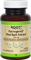 Pycnogenol® Pine Bark Extract -- 100 mg - 30 Capsules (Капсулы) Vitacost-Root2