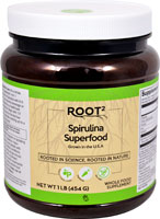 Spirulina Superfood Algae Powder (Порошок) -- 3000 mg - 1 lb (Фунты) Vitacost-Root2