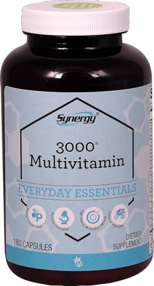 Мультивитамины Vitacost Synergy 3000 -- 180 капсул Vitacost-Synergy