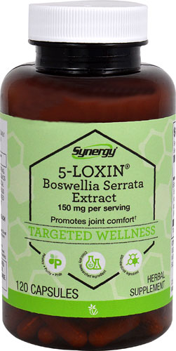 5-Loxin®-AKBA Экстракт Босвеллии - 150 мг - 120 капсул - Vitacost-Synergy Vitacost-Synergy