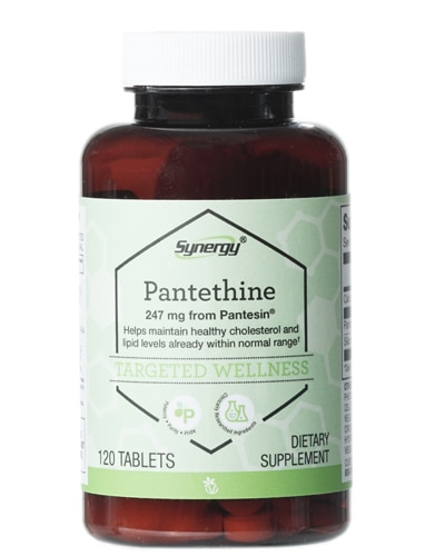 Pantethine - 247 мг - 120 таблеток - Vitacost-Synergy Vitacost-Synergy