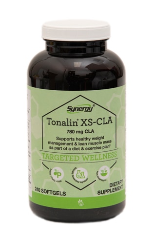 Tonalin XS-CLA - 780 мг - 240 капсул с конъюгированной линолевой кислотой Vitacost-Synergy