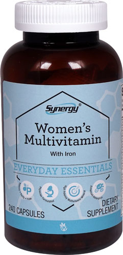 Women's Multivitamin with Iron -- 240 Capsules (Капсулы) Vitacost-Synergy