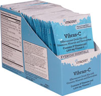 Vibran-C Effervescent Drink Mix Natural Orange -- 1200 mg - 30 Packets (Пакеты ) Vitacost