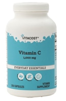 Vitamin C -- 1000 mg - 250 Capsules (Капсулы) Vitacost