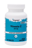 Vitamin C Including Citrus Bioflavonoids -- 500 mg - 100 Tablets (Таблетки) Vitacost