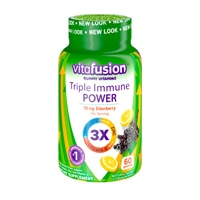 Vitafusion Triple Immune Power Natural Berry Citrus -- 60 жевательных конфет Vitafusion