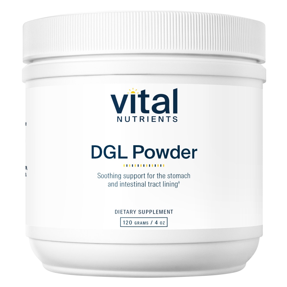 DGL Powder (Порошок) -- 4 oz (Унции) Vital Nutrients