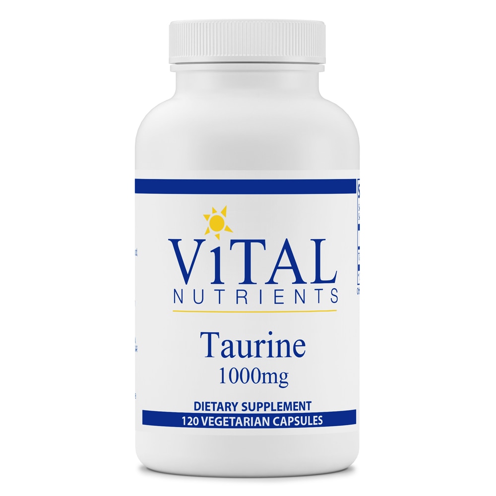 Таурин -- 1000 мг -- 120 капсул Vital Nutrients